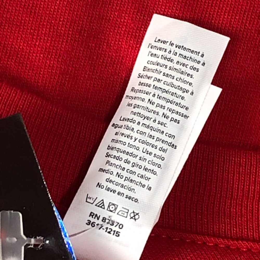 Utah Utes Red Team short sleeve T-Shirt Sz S NWT - Picture 5 of 5